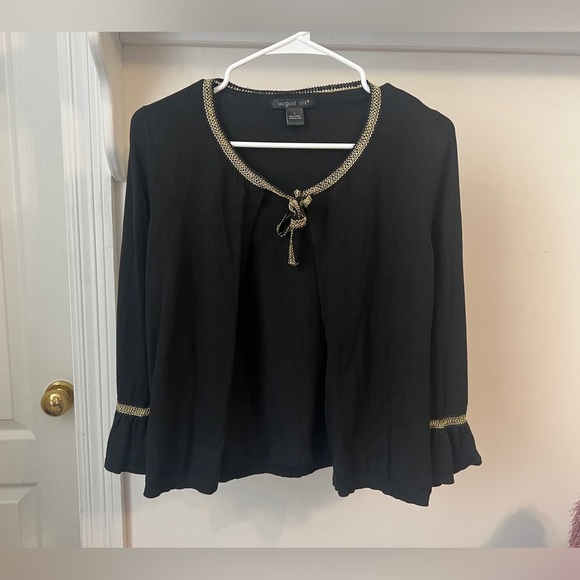 FINAL PRICE August Silk Chic Cardigan - Picture 1 of 6
